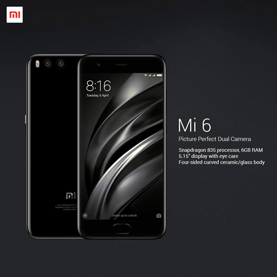 Xiaomi Mi 6 Specification