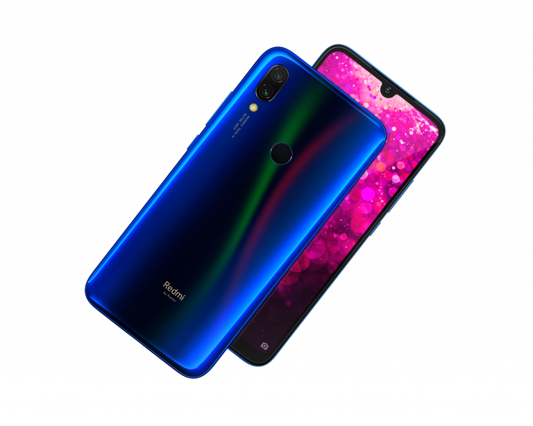 redmi y3 blue color